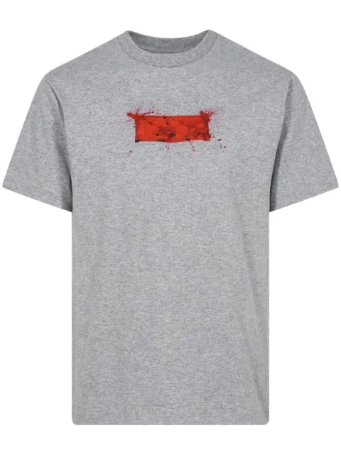 Supreme x Ralph Steadman Box Logo crew neck T-shirt Grey SU11761