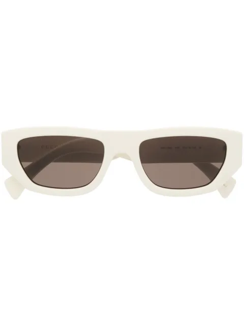 Gucci Eyewear long rectangular-frame sunglasses Neutrals 691309J1691