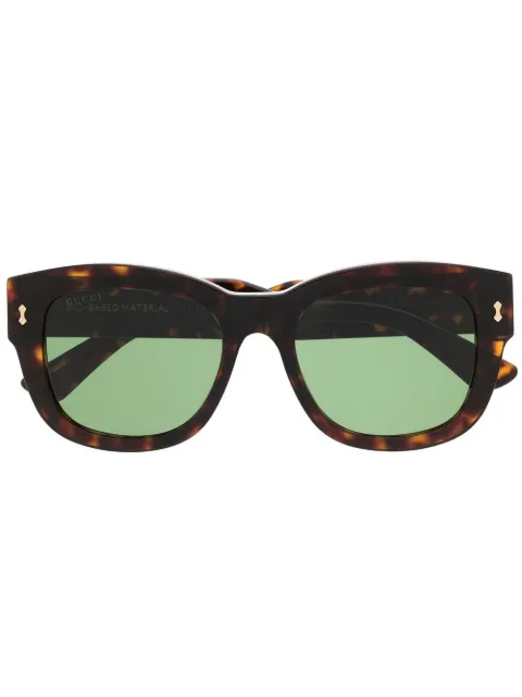 Gucci Eyewear tortoiseshell-frame sunglasses Brown 691368J0744