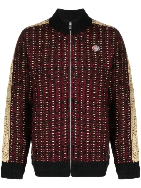 NAMESAKE Pistol zip-up cardigan Brown N3AW22N3KN01