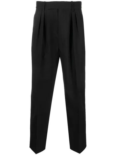 Saint Laurent wool tapered trousers Black 679745Y1E44