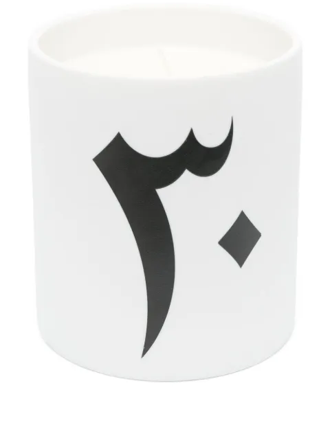 L'Objet three wick candle White HFC20