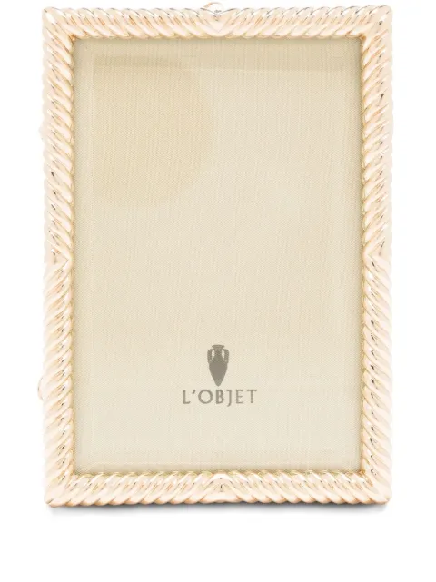 L'Objet Twist photo frame Gold F3201S