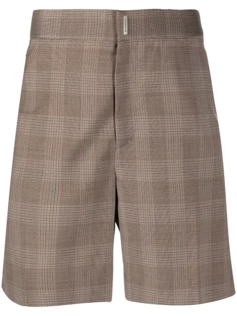 Givenchy plaid tailored shorts Neutrals BM50YC147F