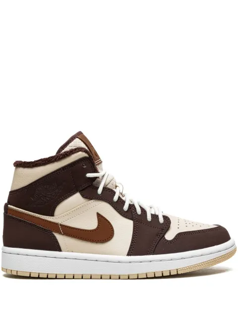Jordan Air Jordan 1 Mid SE "Brown Basalt Fleece" sneakers Brown DO6699