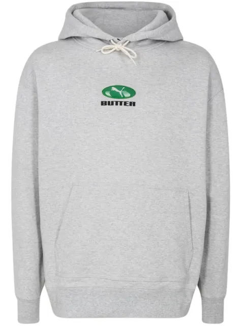 PUMA x Butter Goods logo-print hoodie Grey 53405704
