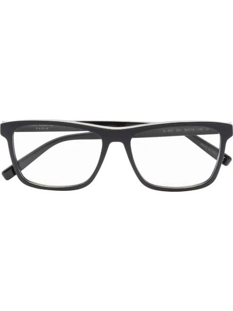Saint Laurent Eyewear SL 505 square-frame glasses Black SL505