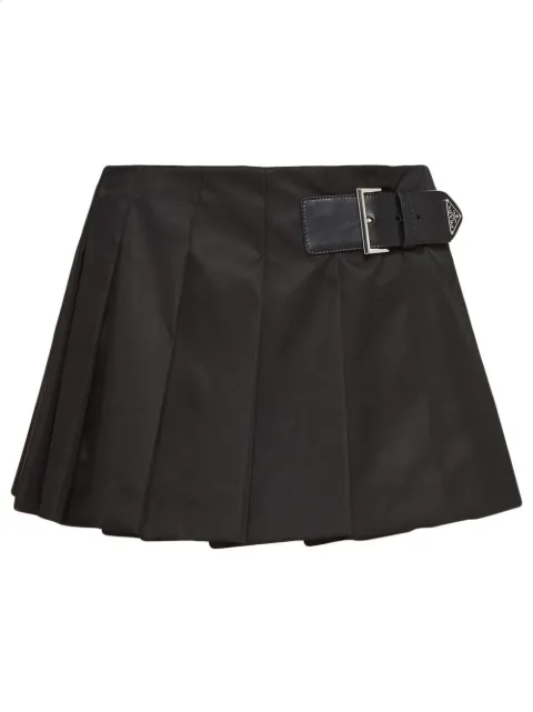 Prada pleated Re-Nylon miniskirt Black 21H922S2221WQ8