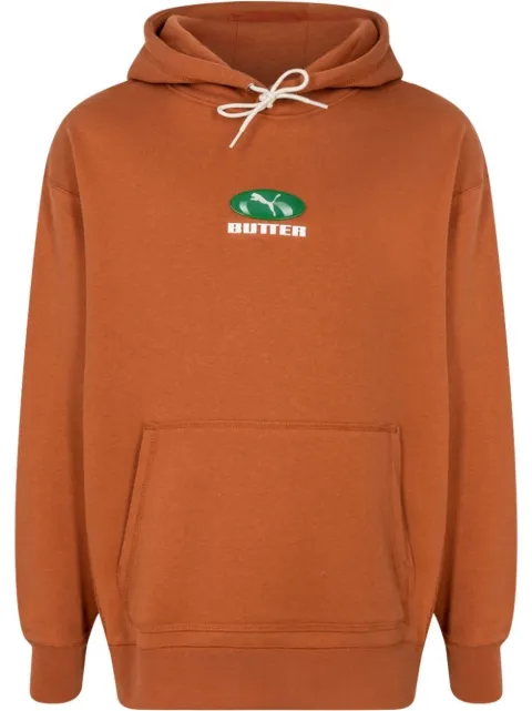 PUMA x Butter Goods drawstring hoodie Orange 53405787