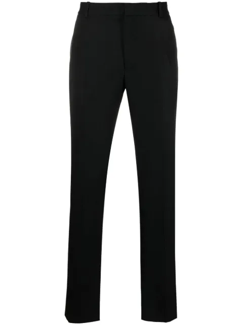 Alexander McQueen straight-leg tailored trousers Black 705134QTU91