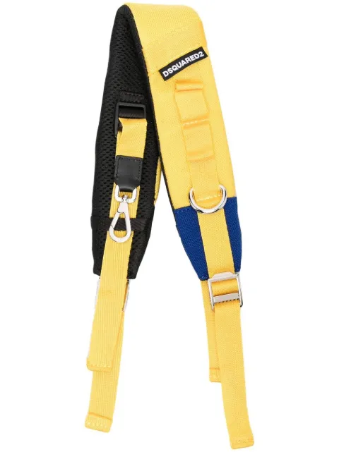 DSQUARED2 padded adjustable strap Yellow TRW000108105960