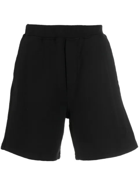 DSQUARED2 x Ibrahimović logo-print Bermuda shorts Black S78MU0043S25516