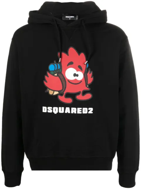 DSQUARED2 Leaf Buddy Cool hoodie Black S71GU0551S25030