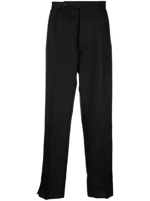 Maison Margiela tailored mohair trousers Black SI1KA0002S49892