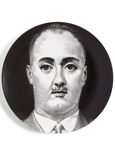 Fornasetti Tema e Variazioni n.257 wall plate White PTV257X