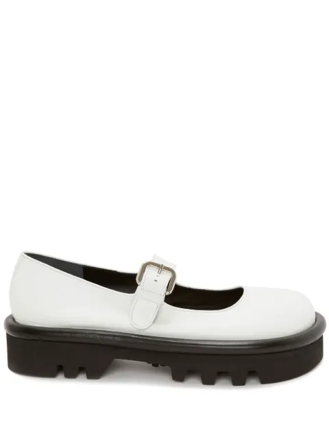 JW Anderson Bumper-Tube leather chunky Mary Janes White ANW39012A16124