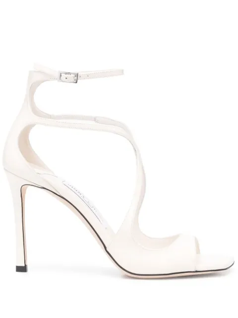 Jimmy Choo Azia 95 sandals White AZIA95PAT