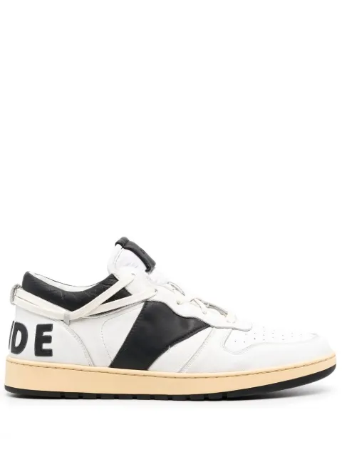 RHUDE logo-lettering sneakers White RHSS22FO23178