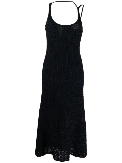 3.1 Phillip Lim scoop neck sleeveless midi dress Black S2227988TTM