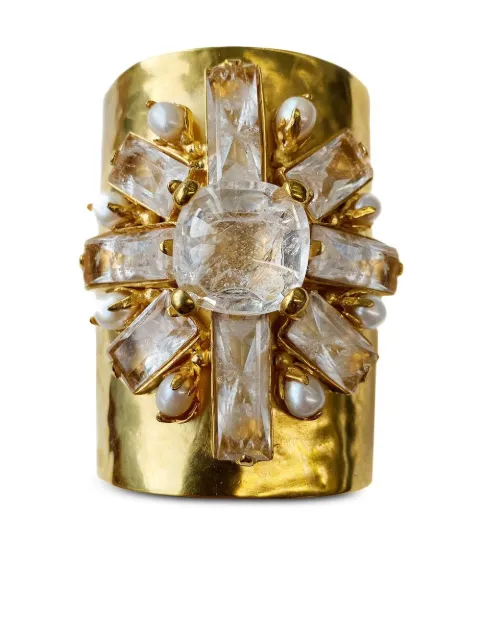Goossens Manchette Stones cuff bracelet Gold GOOH22BA02YG