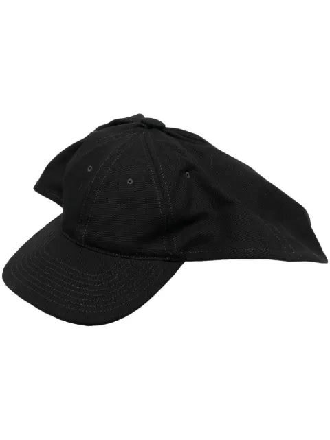 Raf Simons ear flap baseball cap Black 22194310090