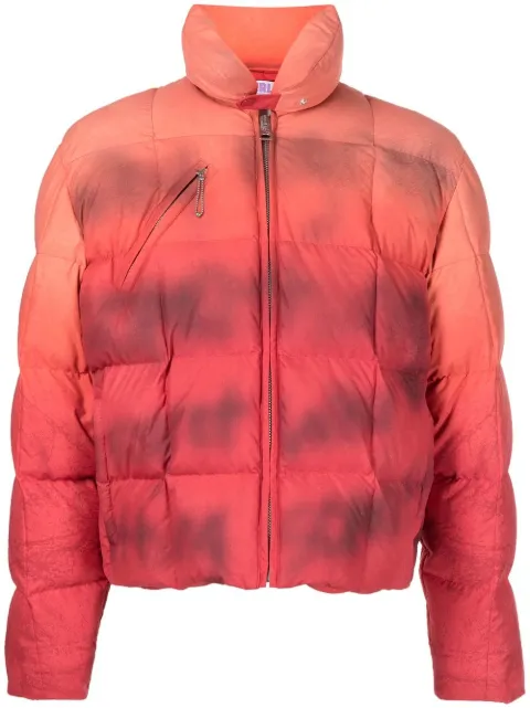 ERL padded gradient-effect jacket Red ERL04C002