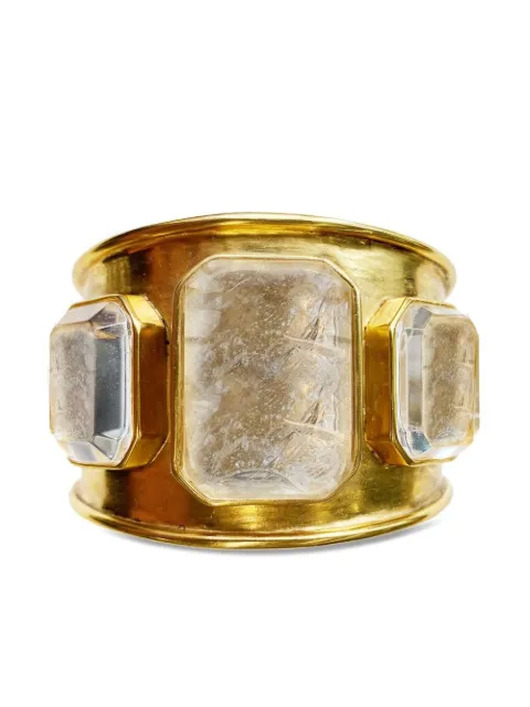 Goossens embellished cuff bracelet Gold GOOH22BA01YG