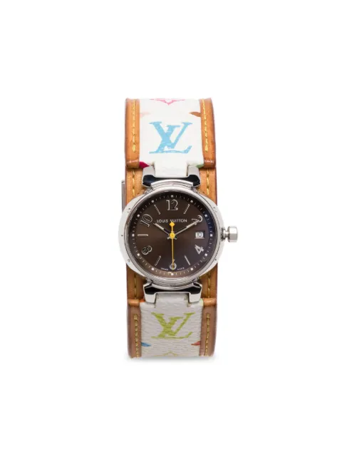Louis Vuitton Pre-Owned 2000s Tambour 24mm White Q1211