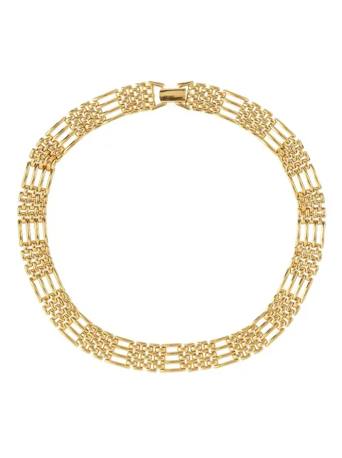 Susan Caplan Vintage 1980s Napier chain-link necklace Gold NL016877