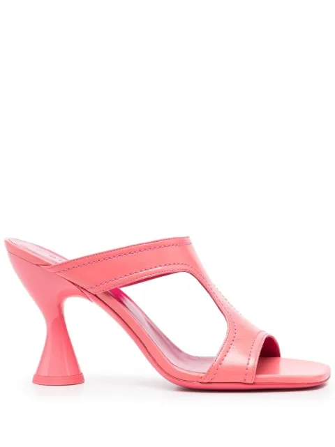 BY FAR 95mm open toe sandals Pink 22SSNADVNGLS