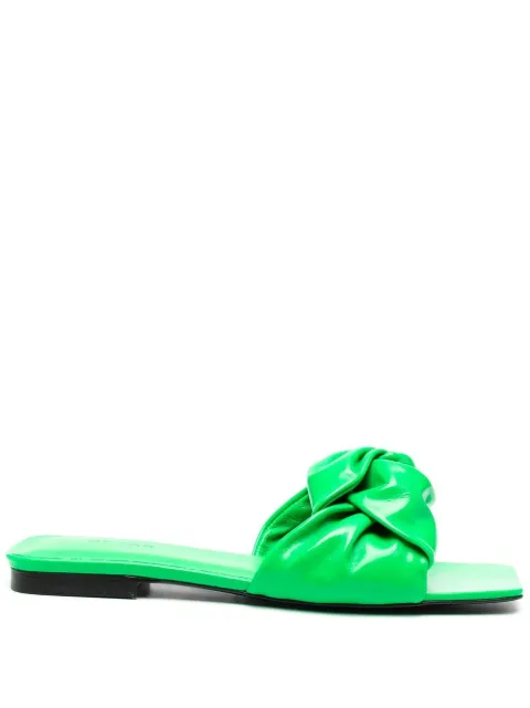 BY FAR Lima open-toe sandals Green 22SSLIMSPGGLS