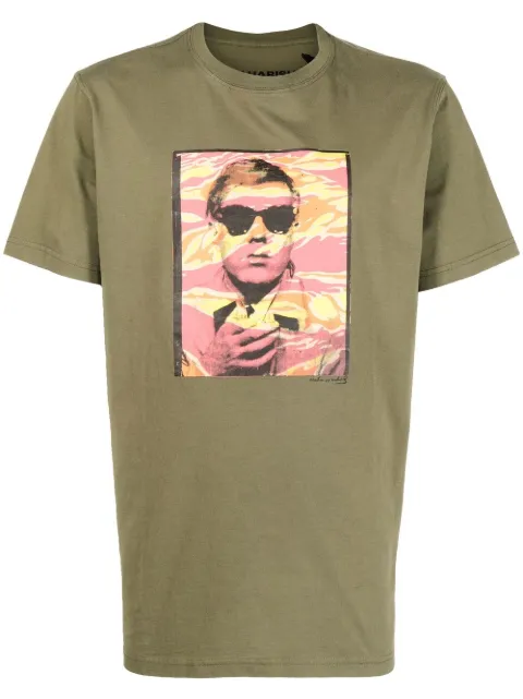 Maharishi x Andy Warhol Polaroid T-shirt Green 9711