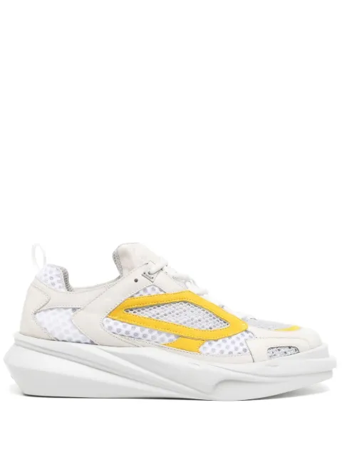 1017 ALYX 9SM contrast-trim low-top sneakers White AAUSN0029LE03S22