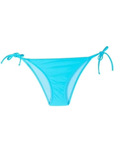 Chiara Ferragni logo-print side-tie swim briefs Blue A71065211