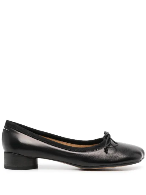 MM6 Maison Margiela Anatomic classic ballet flats Black S59WZ0085P3628
