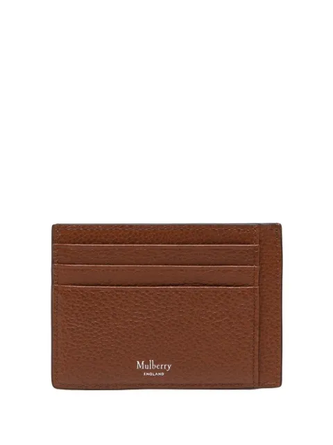 Mulberry small leather cardholder Brown RL7423552G110