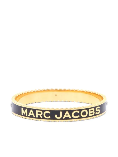 Marc Jacobs large The Medallion bangle Black J105MT7PF22001