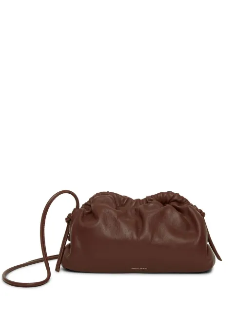 Mansur Gavriel mini Cloud clutch bag Brown WP20H010KQCHOCOLATE