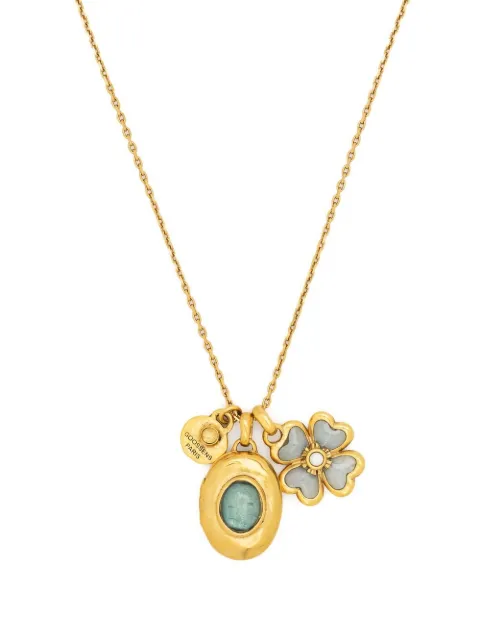 Goossens Talisman secret-locket pendant necklace Gold GOOH21NE08YG