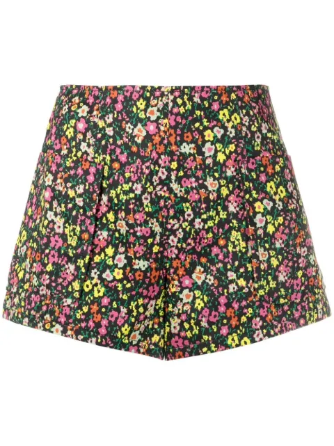 Philosophy Di Lorenzo Serafini ditsy floral-print shorts Black A03242139