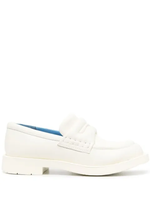 CamperLab padded leather loafers White K201461002
