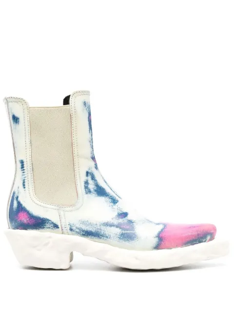 CamperLab distressed-effect ankle boots Neutrals K400658002
