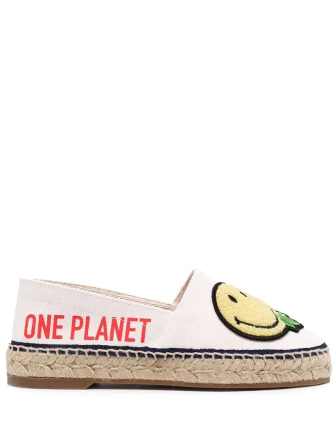 DSQUARED2 patch-detail espadrilles Pink ESW001400305353