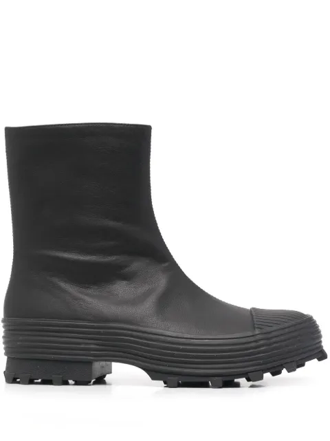 CamperLab Traktori leather ankle boots Black K300454001