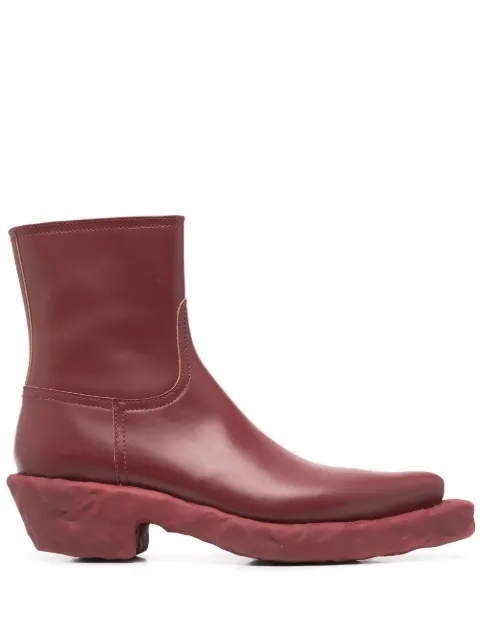 CamperLab Venga leather boots Red K300447002