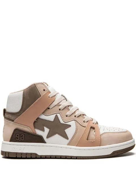 A BATHING APE® Bape STA93 Hi M2 "Brown" sneakers Neutrals 0ZXSHM191011IBGA