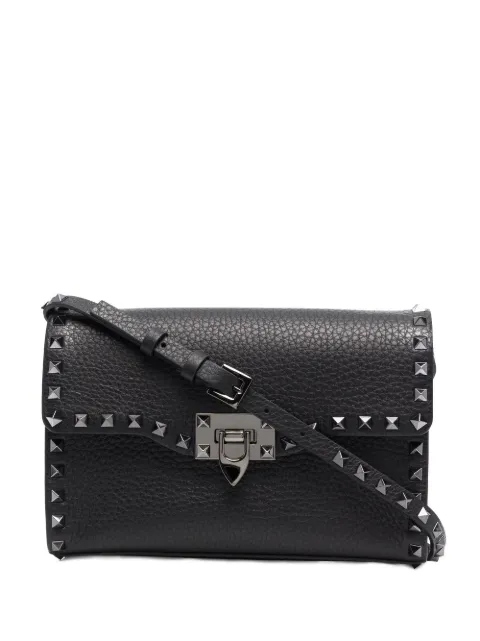 Valentino Garavani small Rockstud cross body bag Black WB0181HAD