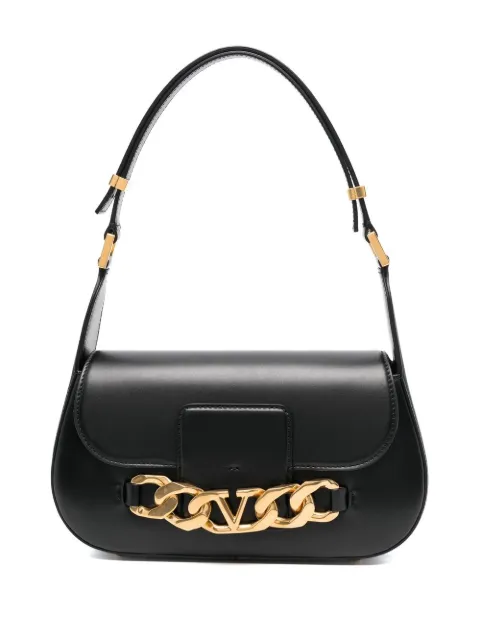 Valentino Garavani VLogo leather bag Black WB0K80ZHF