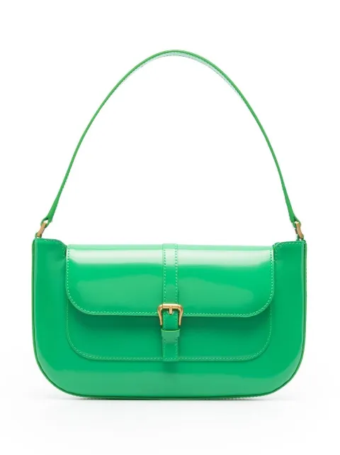 BY FAR Miranda leather shoulder bag Green 22SSMDAS