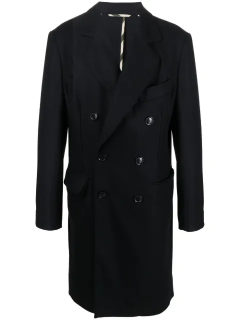 Vivienne Westwood double-breasted wool coat Blue 2D010001W00AZSI
